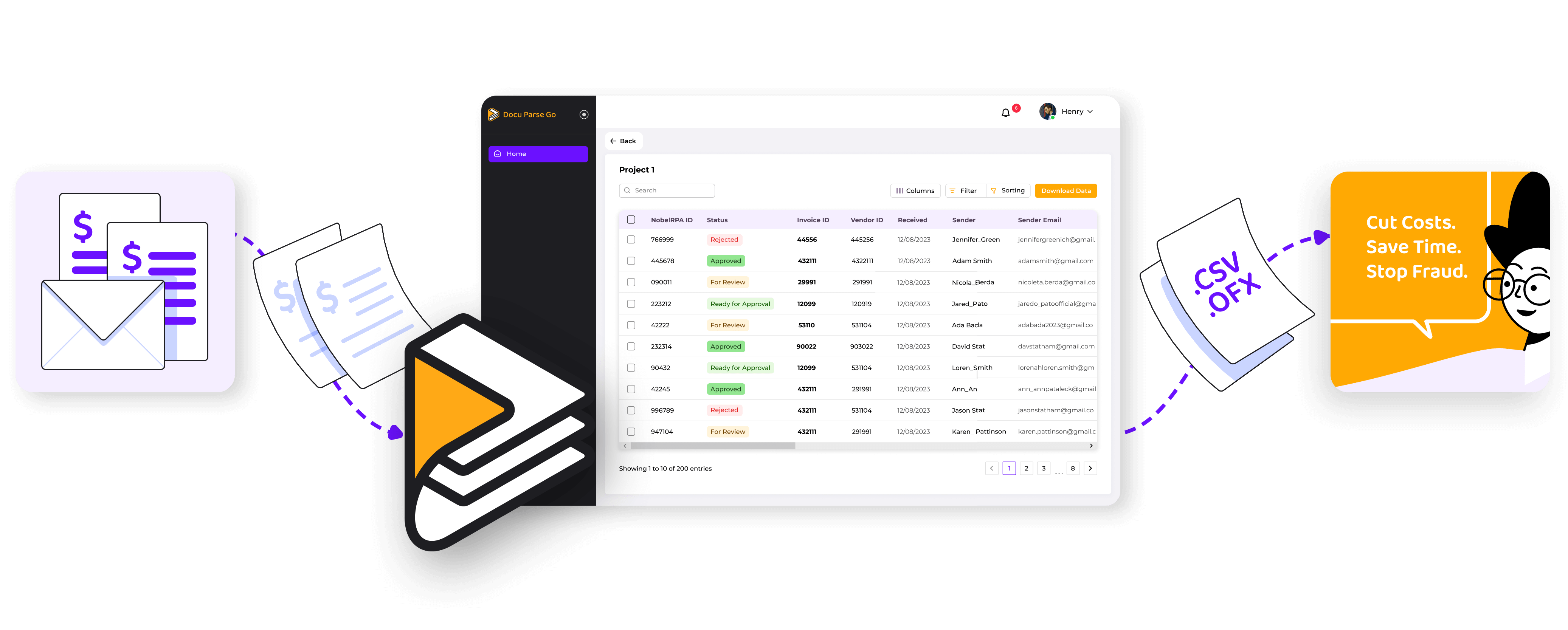 DocuParseGo, the easy to use process automation tool